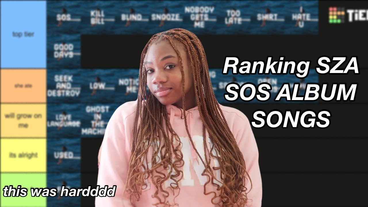 ranking sza sos album