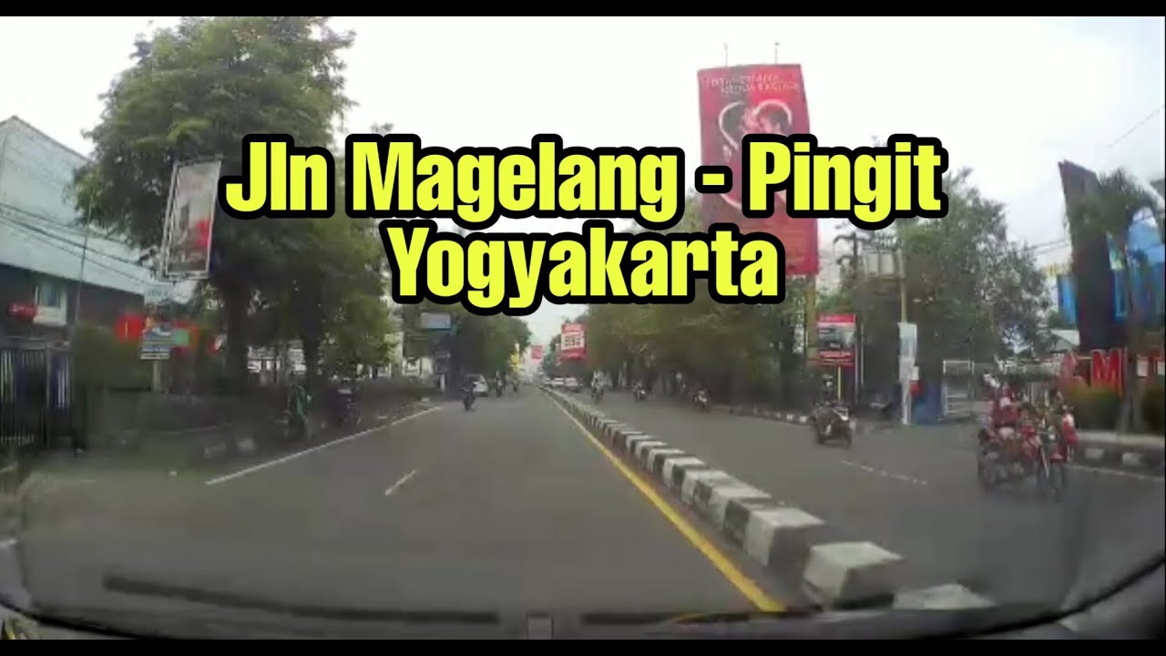 Driving Around Jogja Jln Magelang Jombor Pingit Pagi Hari