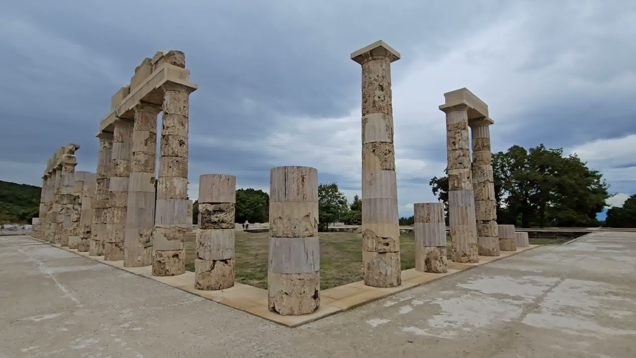 Vergina, Museum of the Royal Tombs at Aigai (Aegae) Philip tomb, the hometown of Alexander The Great