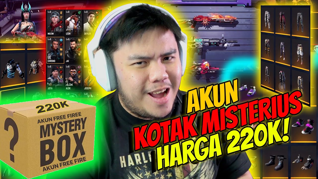 GW BELI AKUN FF 220K! ISINYA SULTAN ATAU ZONK!?