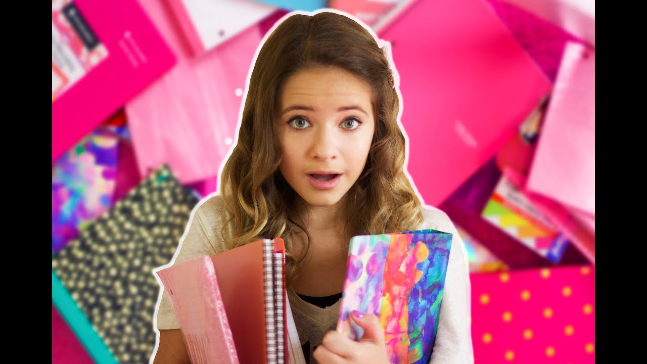 A Very Pink Back to School Supplies Haul 2014
