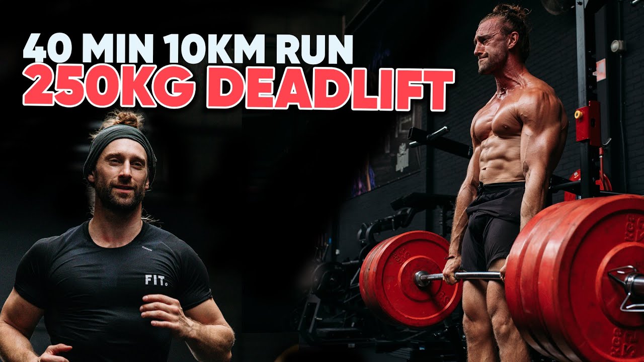 250KG Deadlift & 10KM in 40 Min: challenge = haalbaar? 👀