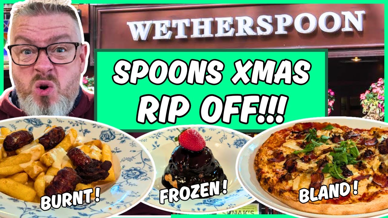 WETHERSPOONS RIP OFF - The WORST CHRISTMAS MEAL EVER