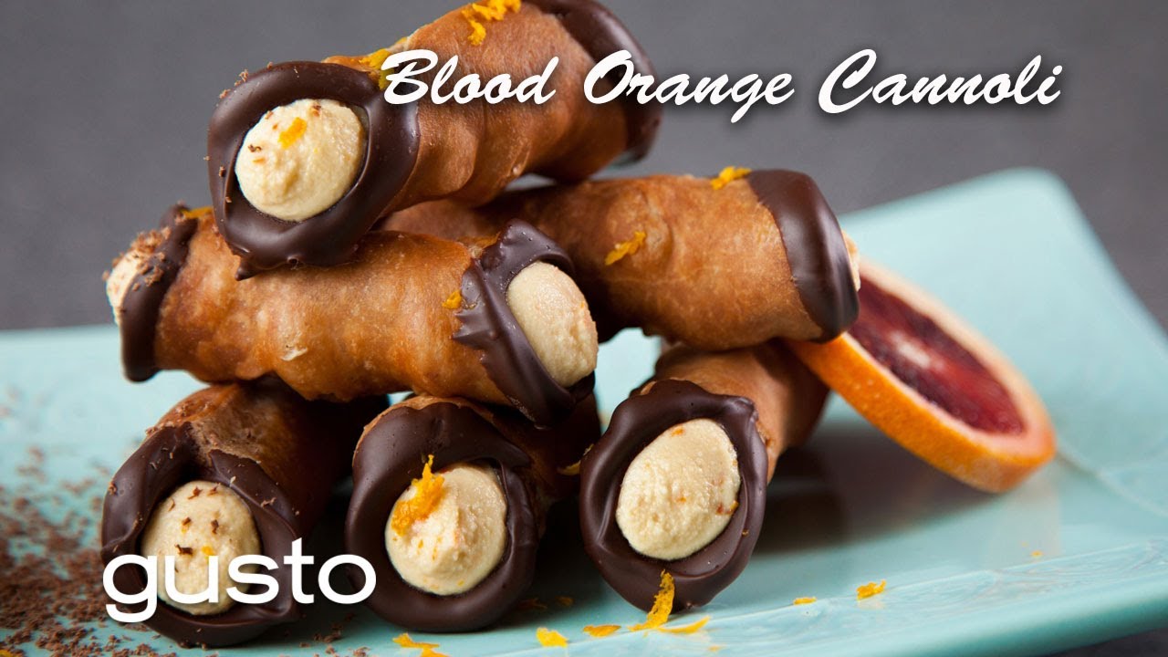 Blood Orange Cannoli | Flour Power