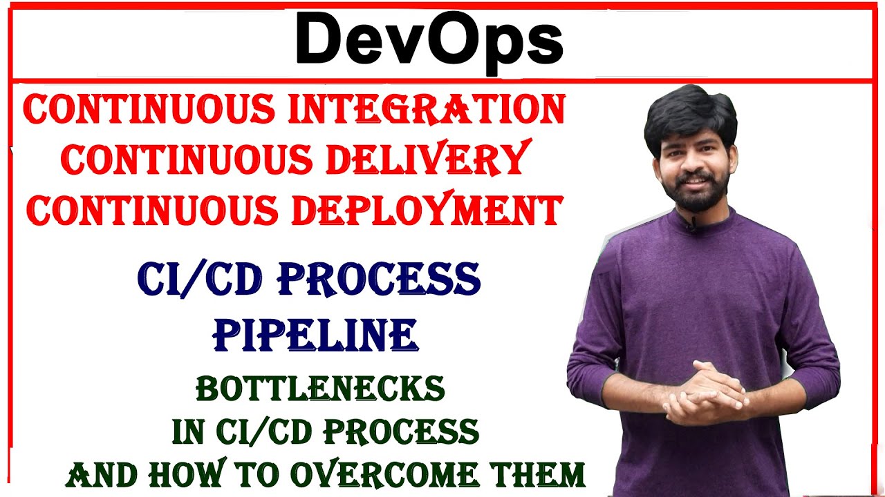 continuous integration, continuous delivery, continuous deployment, ci/cd process pipeline in devops