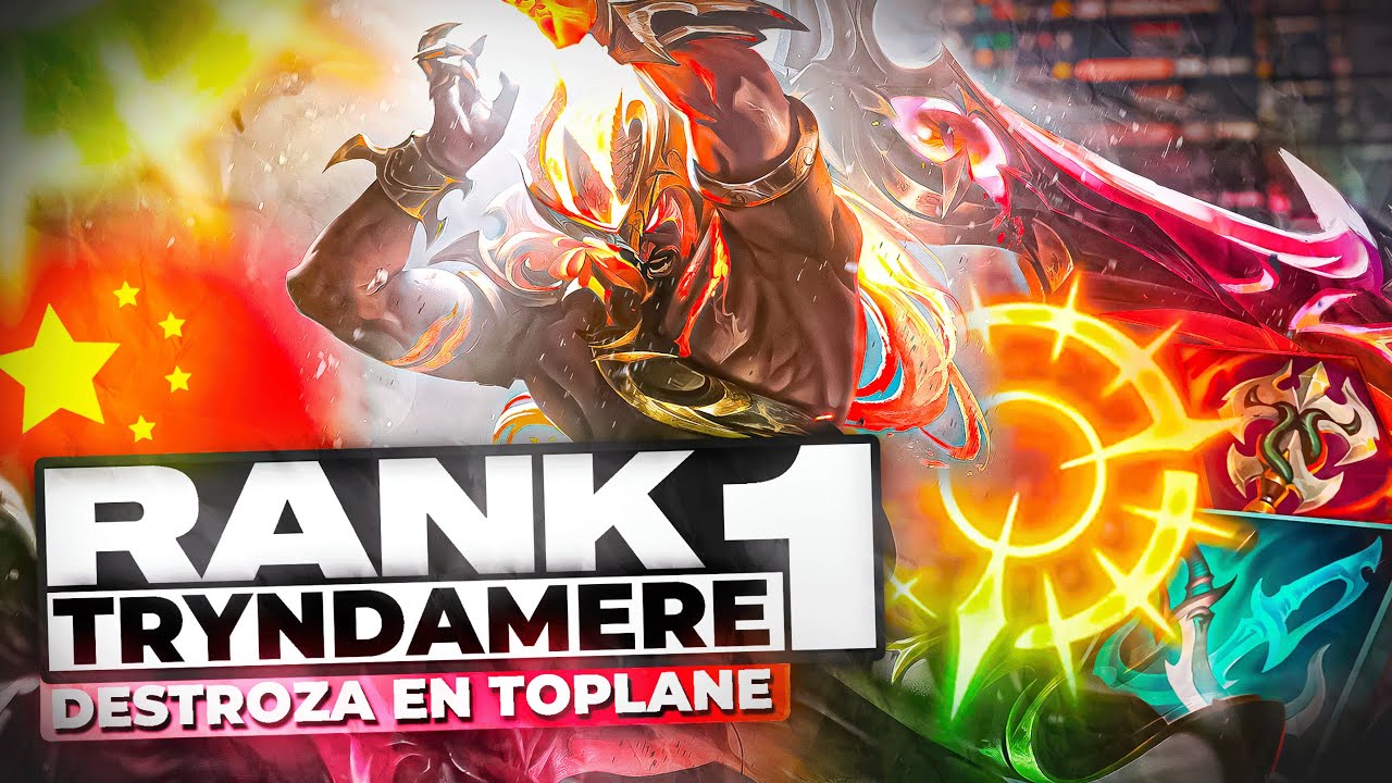 EL MEJOR TRYNDAMERE DE CHINA HACE TILTEAR A TODOS *1 KILL POR MINUTO* WTF?! 😨