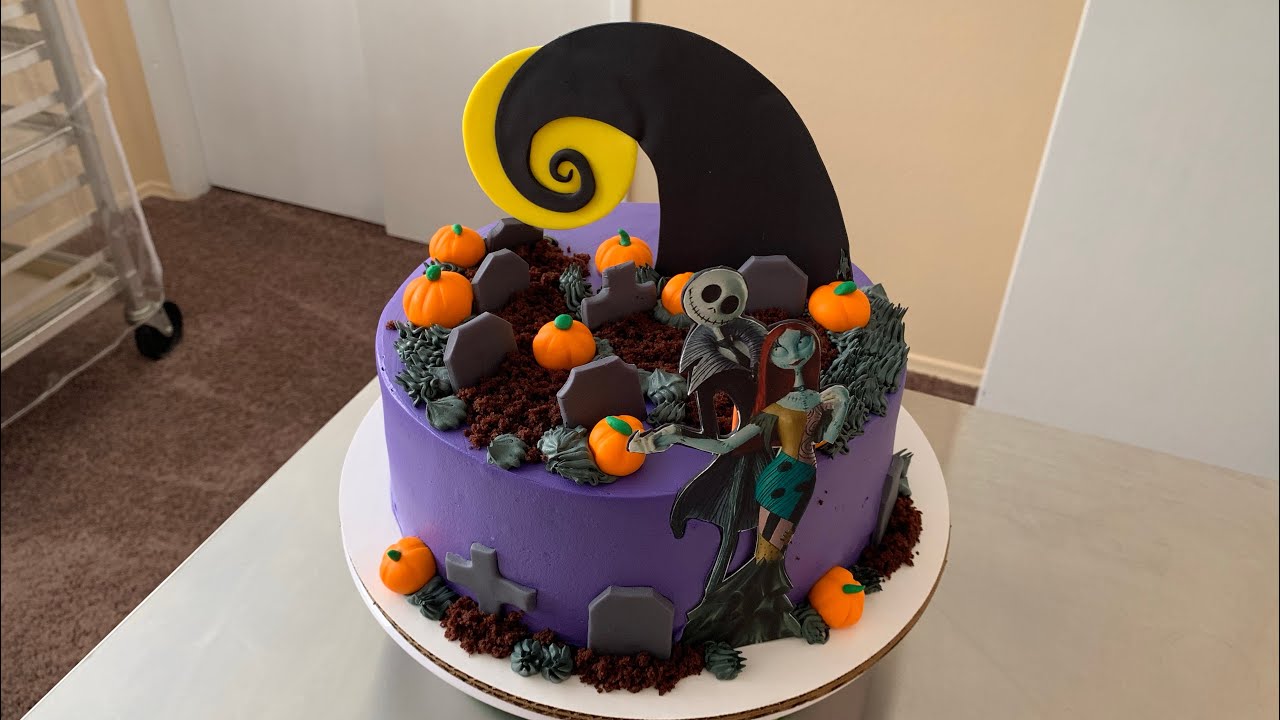 Nightmare before Christmas cake