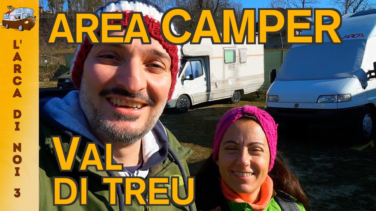🚐 Viaggi in Camper 🇮🇹 🌍 CASTELL'ALFERO (AT) - AREA SOSTA CAMPER VAL DI TREU -