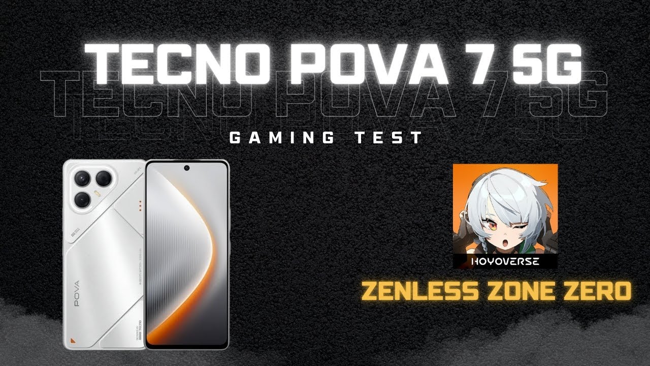 High Settings on Tecno Pova 7 5G? Zenless Zone Zero Gaming Test