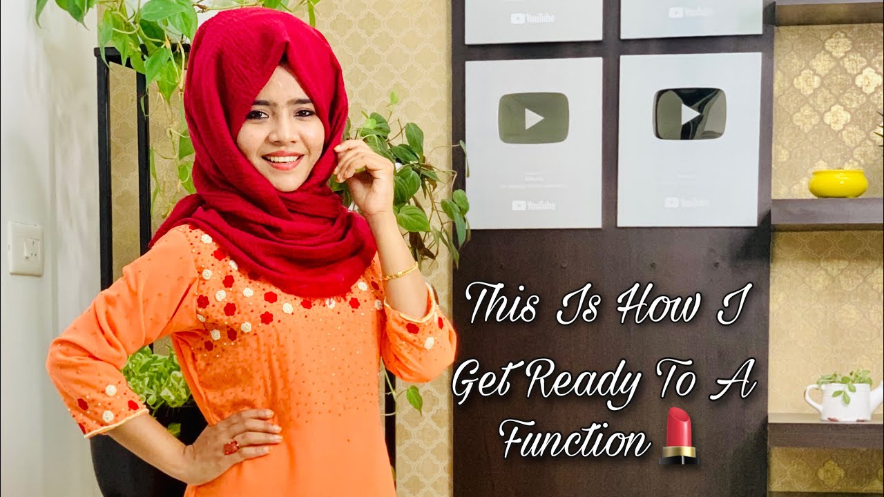 This Is How I Get Ready To A Function 💄 | Mashura Basheer
