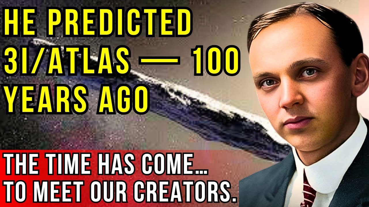 Edgar Cayce predicted 3I/ATLAS &mdash; and what awaits us in the future.