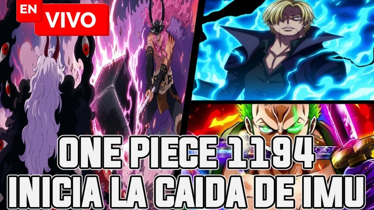 ONE PIECE CAPITULO 1194!! | EL HAKI DEL REY DE SANJI Y ZORO DERROTA A SOMMERS | LOKI VS NERONA IMU