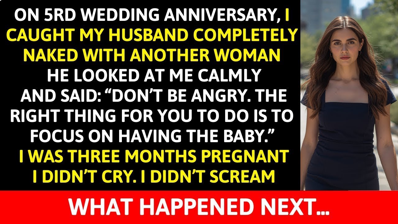 On Our 3rd Wedding Anniversary, I Caught My Husband Cheating in Our Bedroom—But He Calmly Told Me…