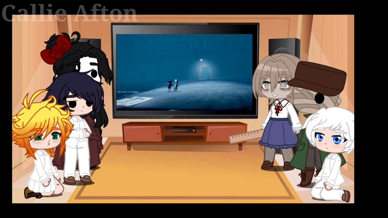 Little Nightmares Antagonists & The Promised Neverland react to; Little Nightmares 2 Trailer | 1/2