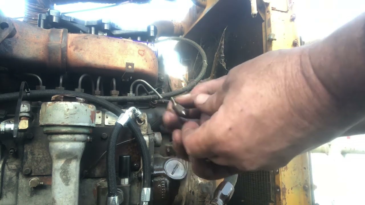 Spill timing injector pump on Mack END673E @oldrigsdownunder7301