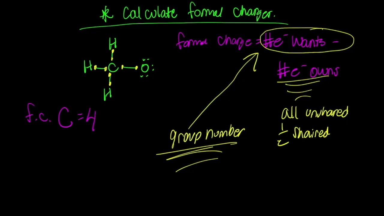 H.  Formal Charges