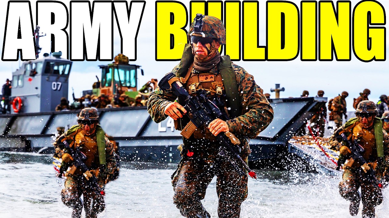 This New ARMY BUILDING Simulator has MODERN D-DAY Beach Invasions Now! - Total Conflict: Resistance