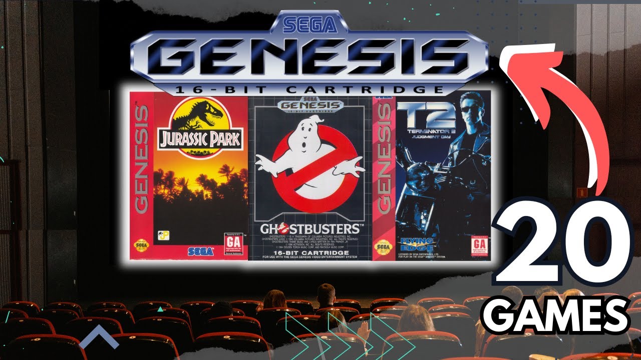 20 Sega 🔵 GENESIS games based on 🎬 MOVIES | Which is 🔺 better GAME or FILM?
