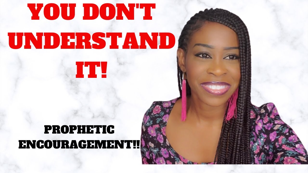 You don't understand it‼ The Lord says 