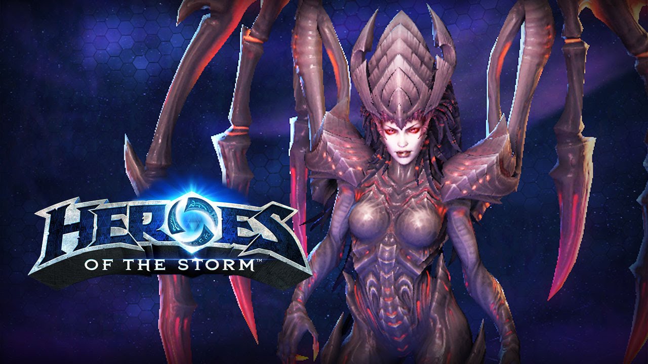 ♥ Heroes of the Storm (Gameplay) - Kerrigan, Return of the Queen (HoTs Quick Match)