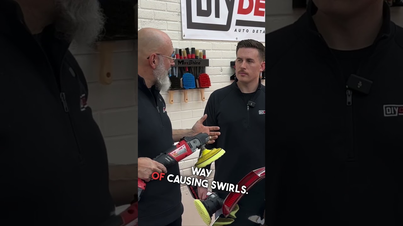 How to avoid &ldquo;rotary swirls&rdquo; when polishing paint