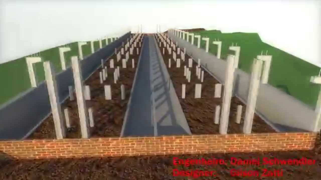 Pocilga 16M com Vazado de 1.60x43...