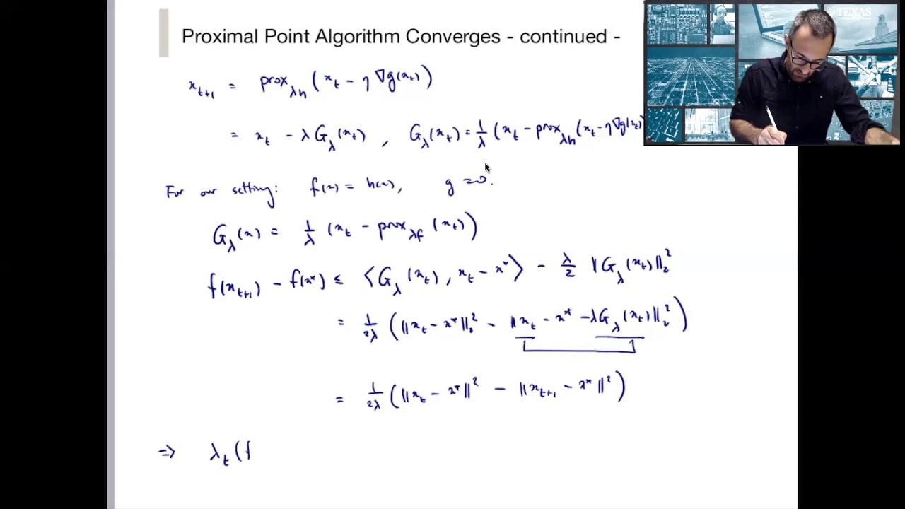 11.4 Convergence of Prox Point Algorithm