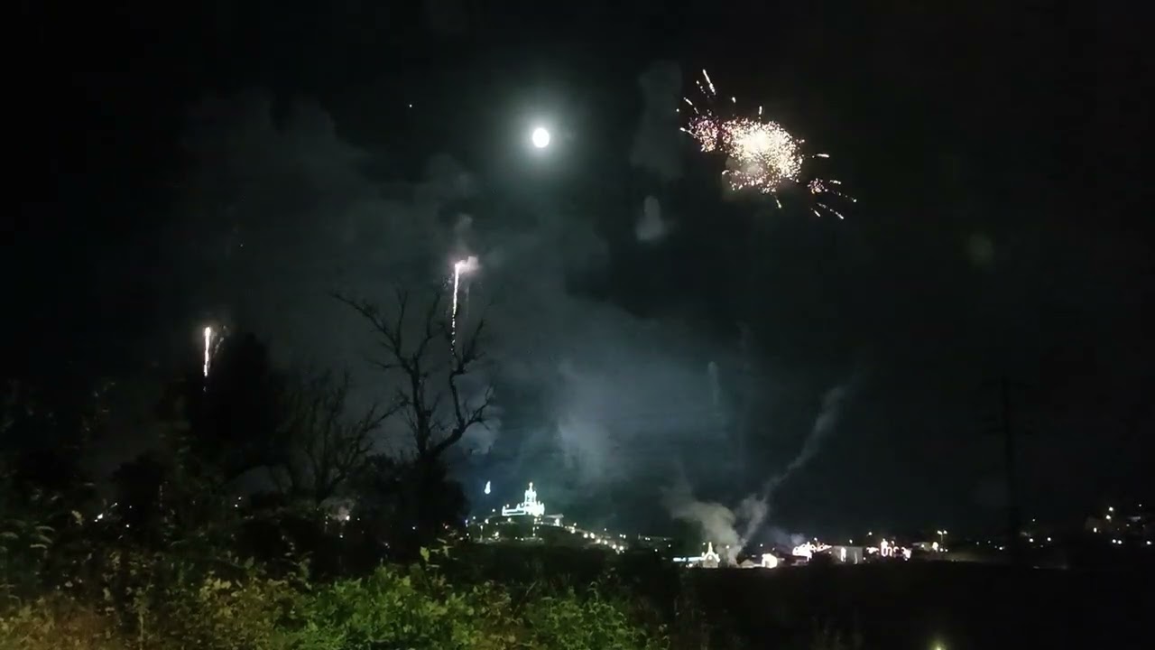 Romaria Srª Aparecida 2022 - Fogo de Artifício