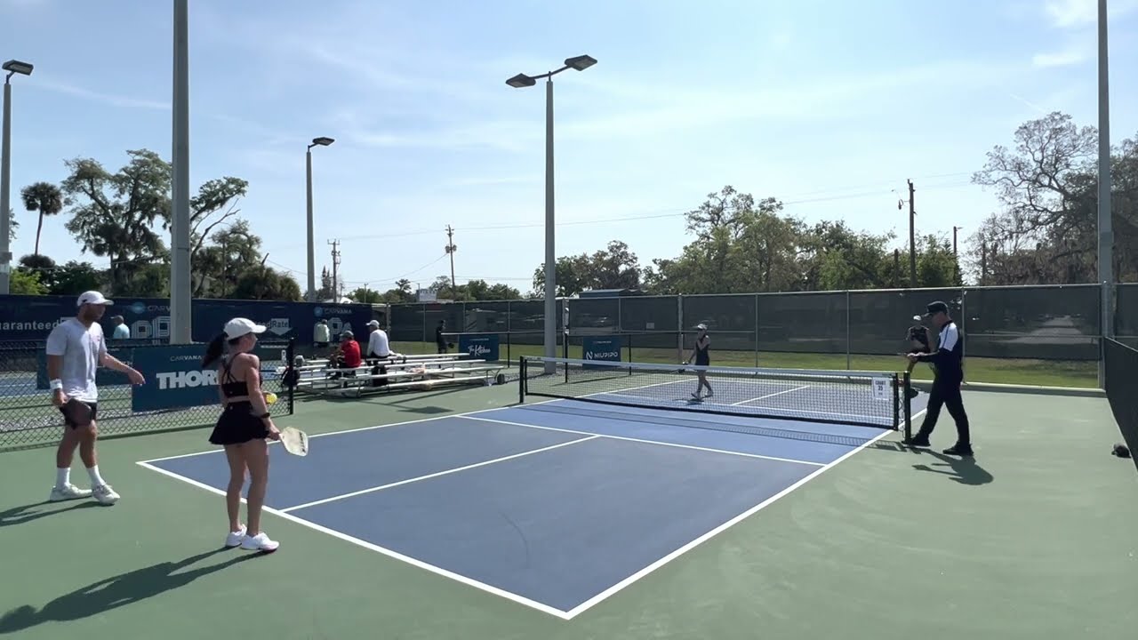 1st Round Upset Tyler Loong/Regina Franco vs Jen Tavernier/Kyle Koszuta Pro Pickleball