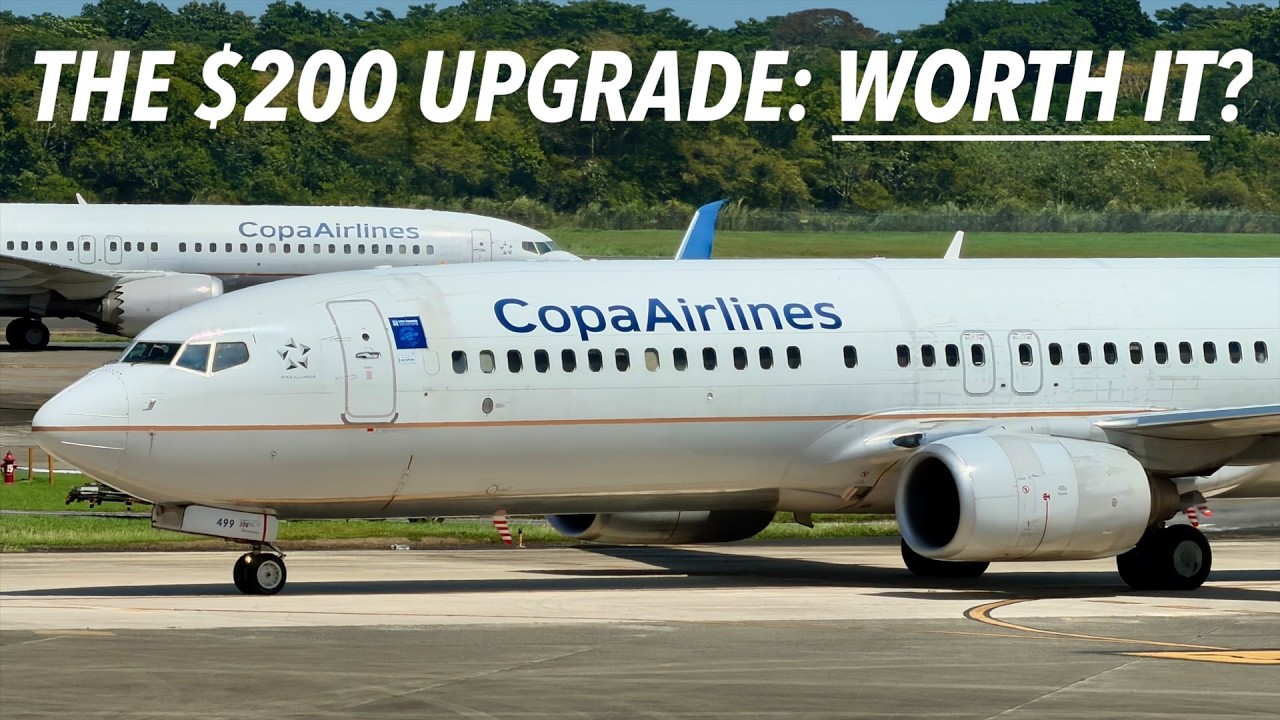 I UPGRADED FOR $200 on COPA AIRLINES: Panama to Chicago
