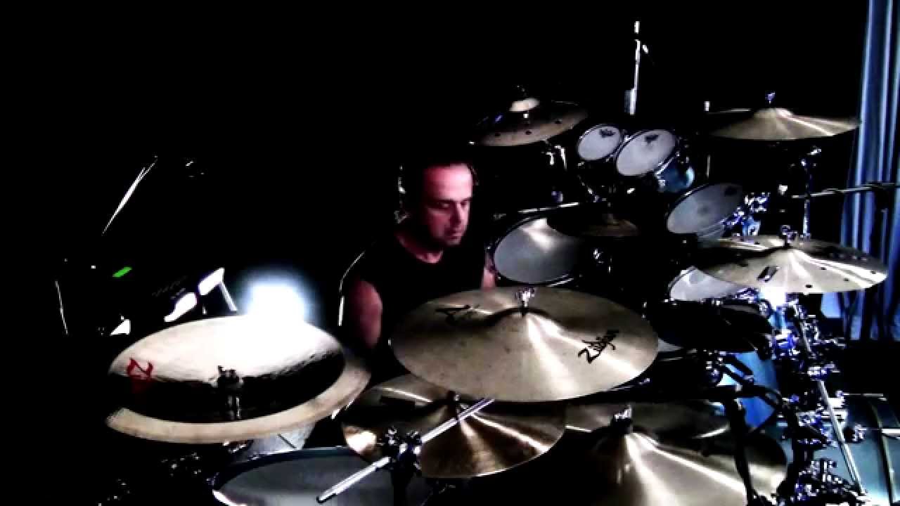 Christian Eigner Performing In His Studio