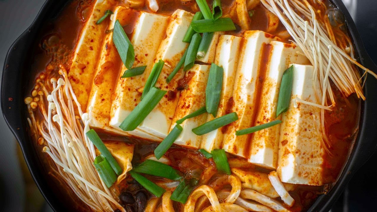 The BEST Hi Protein Vegan Kimchi Jjigae