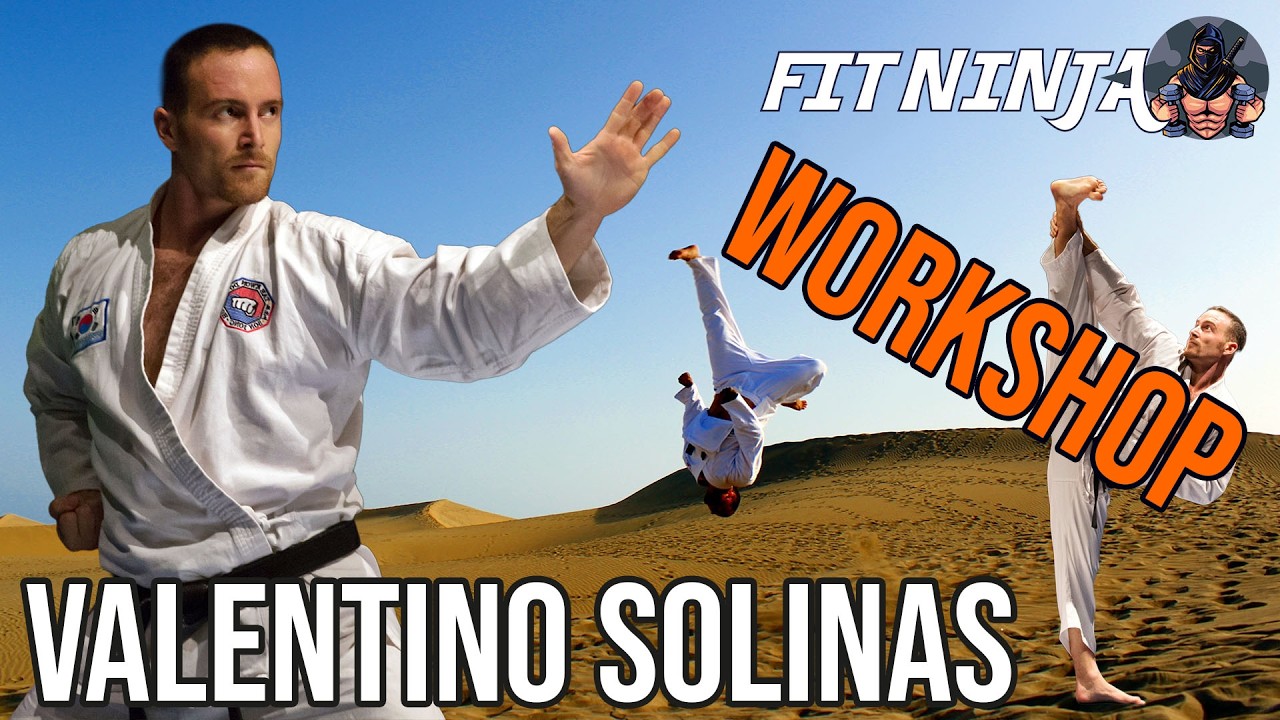 Kicking and stretching – master Valentino Solinas / WORKSHOP