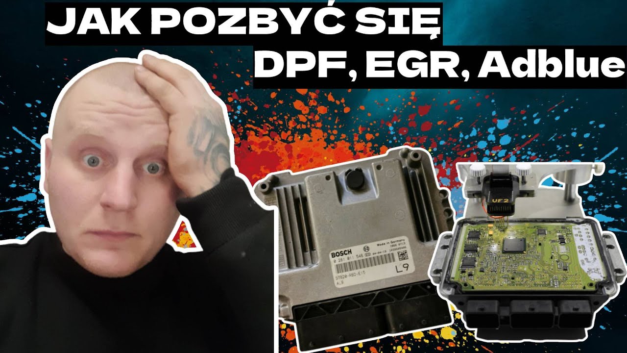 Jak usunąć EGR, DPF, adblue ze Sterownika silnika/ Jak zrobić i jak zaślepić/wykodowywanie GPF FAP