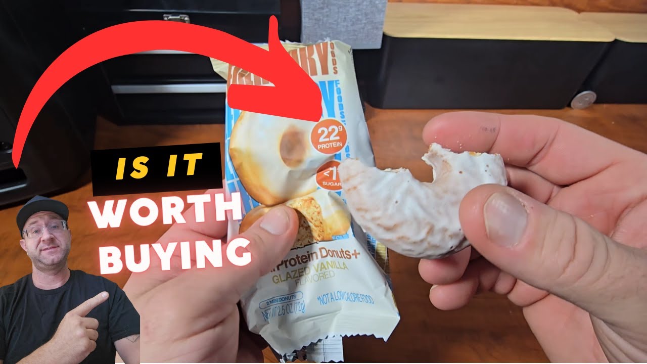 Trying This Legendary Foods Protein Donuts