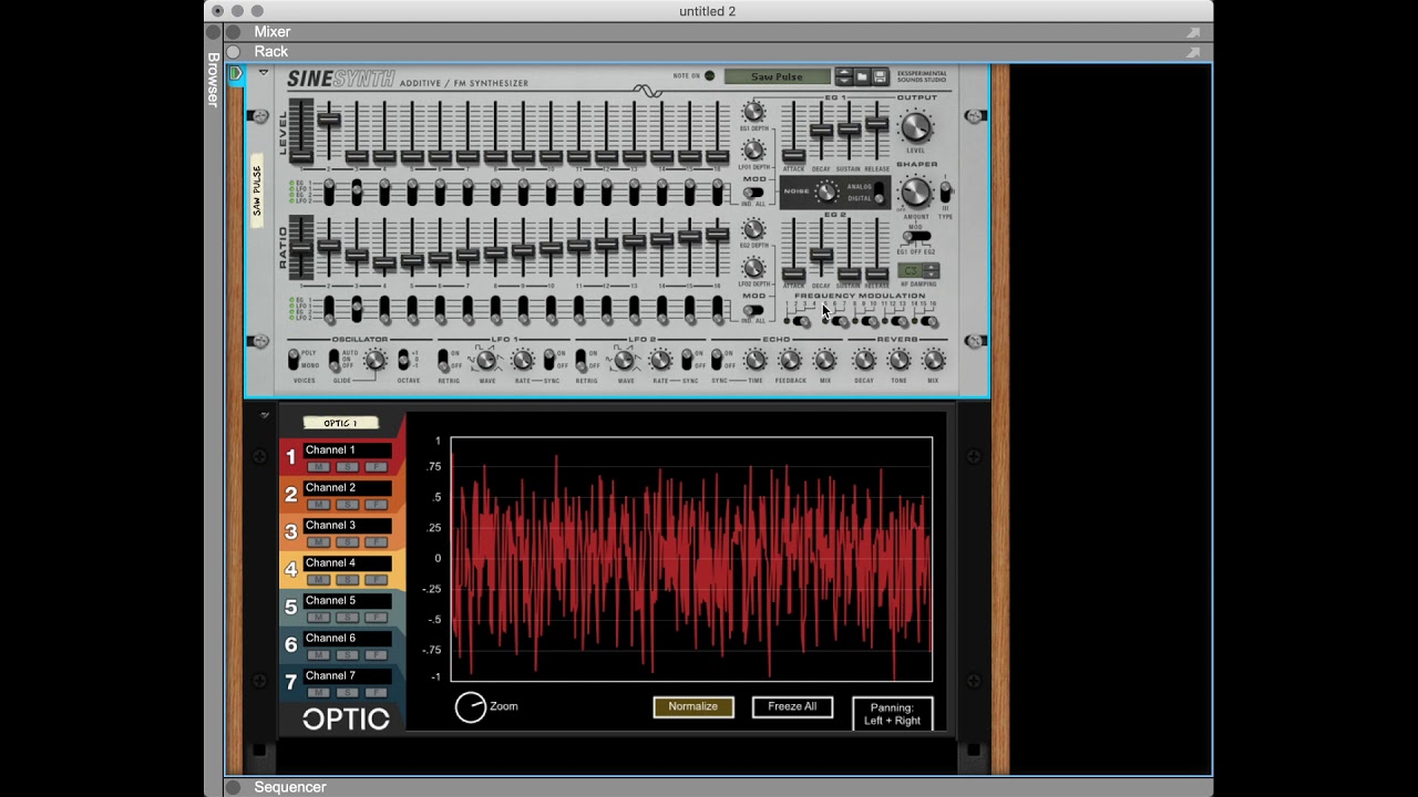 SineSynth - Sound Examples