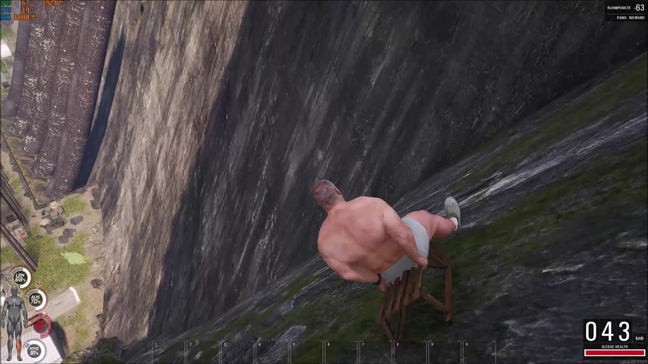SCUM - Riding the dam !!!!