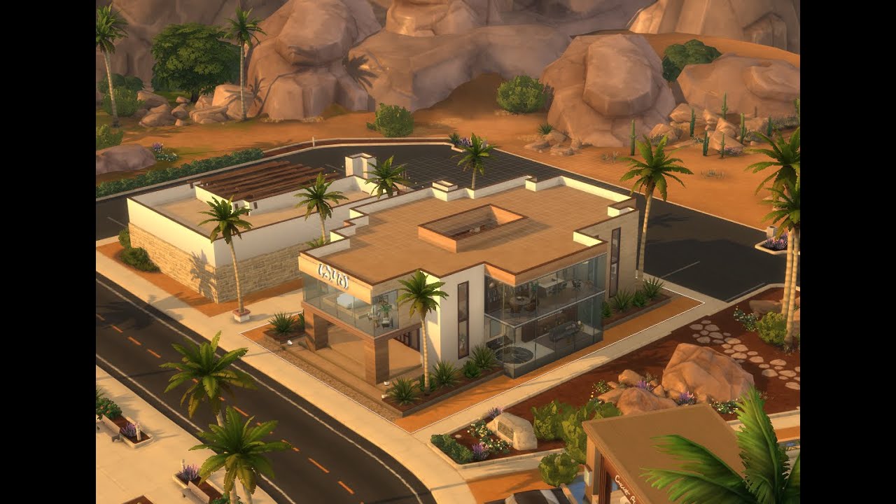 Mesa & Hearth Interiors: Desert Retail Build | Sims 4