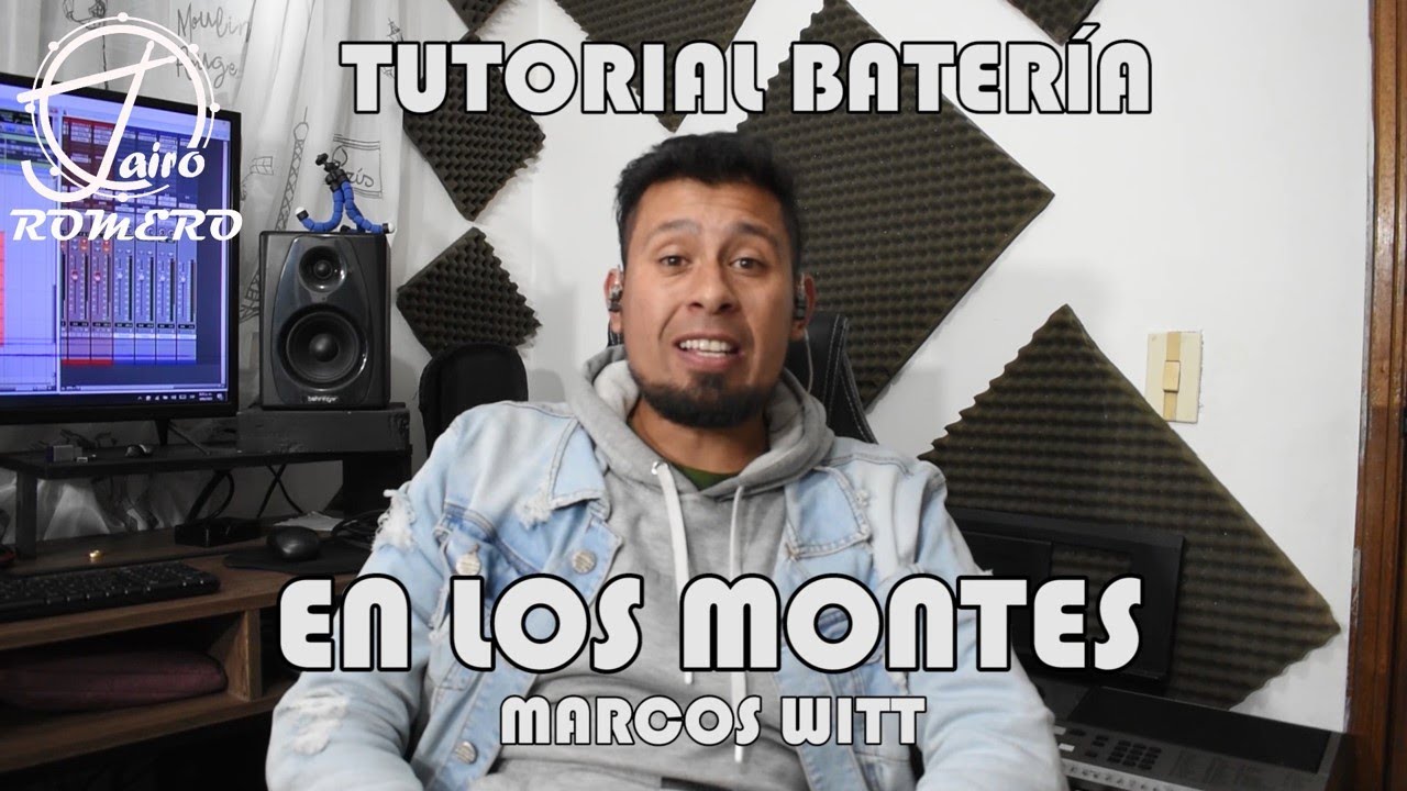 EN LOS MONTES (Marcos Witt) tutorial bateria 🎧