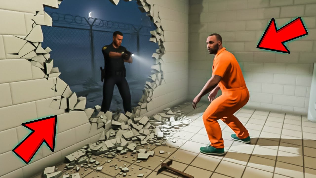 Franklin Biggest Plan To Escape From Prison But Failed ? In Indian Bike Driving 3D | GTA 5