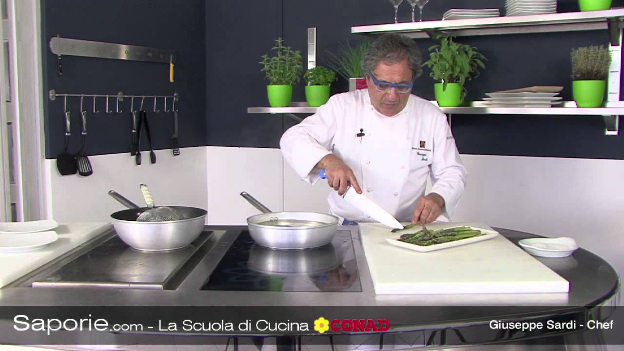 Metodi di cottura: come sbianchire | Chef Beppe Sardi | Scuola di cucina Saporie