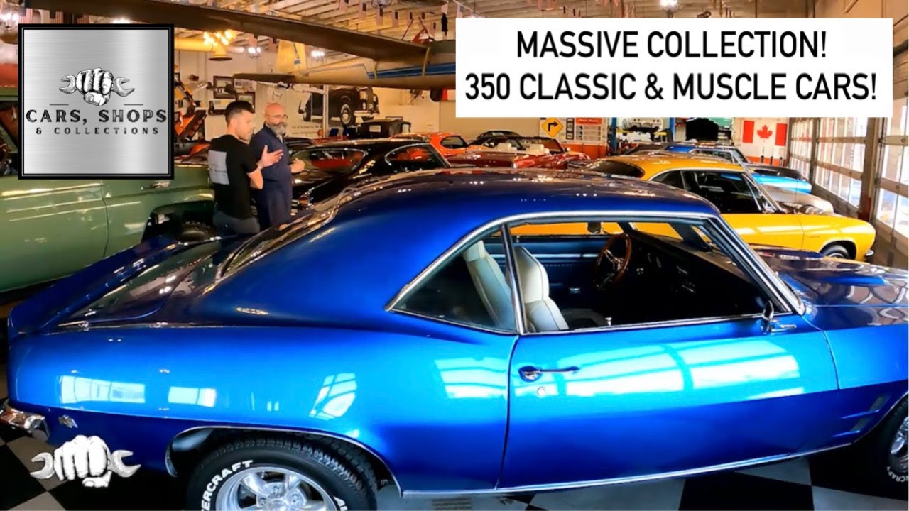 MASSIVE Classic Car Collection - Atomic Motors! 350 Muscle Cars And Classics!