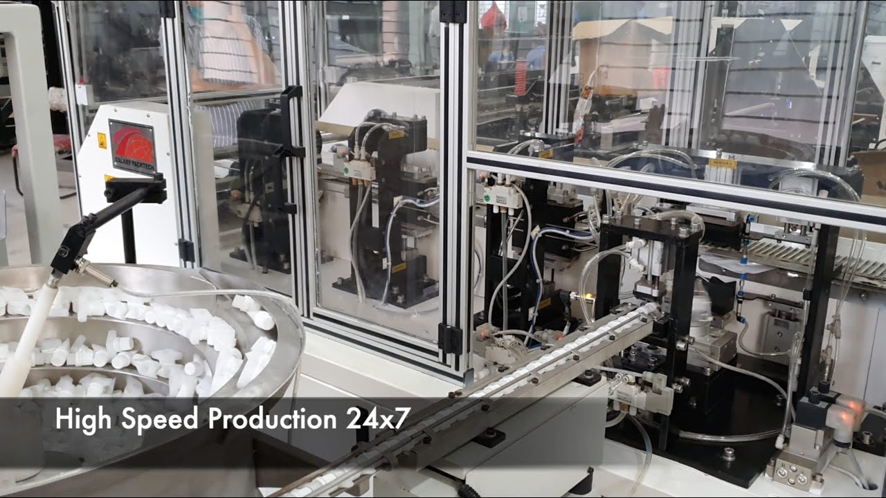 Automatic Spout Fixing Machine Model: GSF-12 by Galaxy Packtech Pvt Ltd - Leaders in Pouching