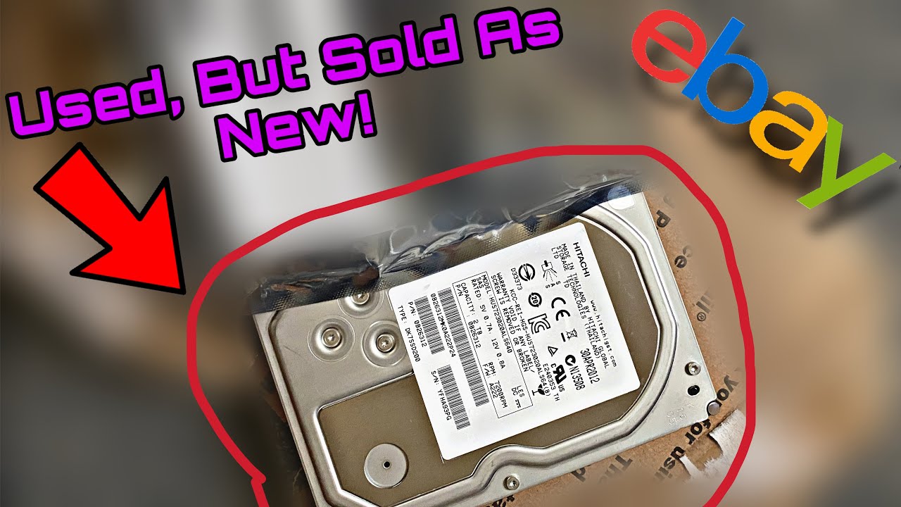 Мошенничество с жестким диском HGST на eBay! | ЭТУ МОШЕННИЧЕСТВУ НУЖНО ОСТАНОВИТЬ!