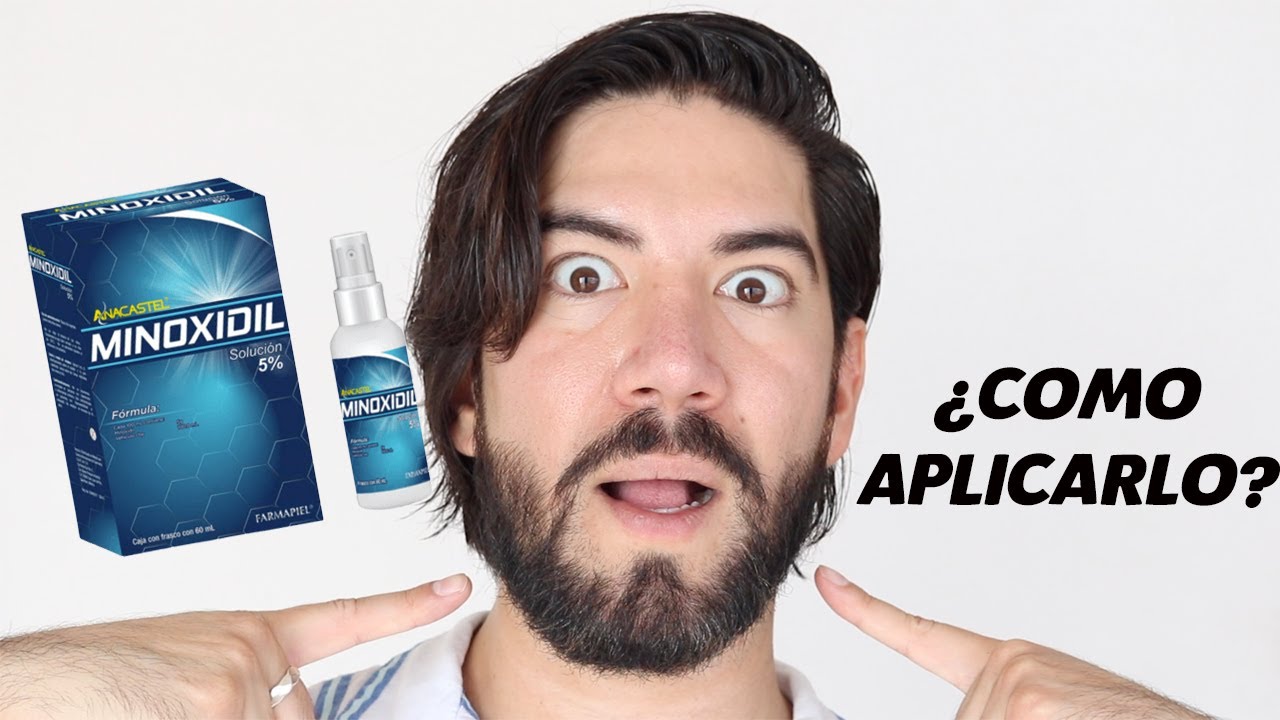 COMO APLICAR MINOXIDIL CORRECTAMENTE PARA HACER CRECER LA BARBA - J.M. Montaño