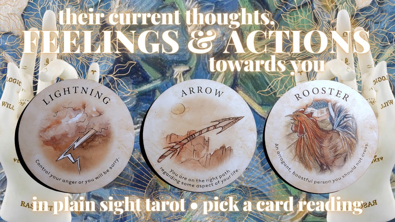 PICK A CARD: 💭THEIR THOUGHTS, FEELINGS AND NEXT ACTIONS TOWARDS YOU💭