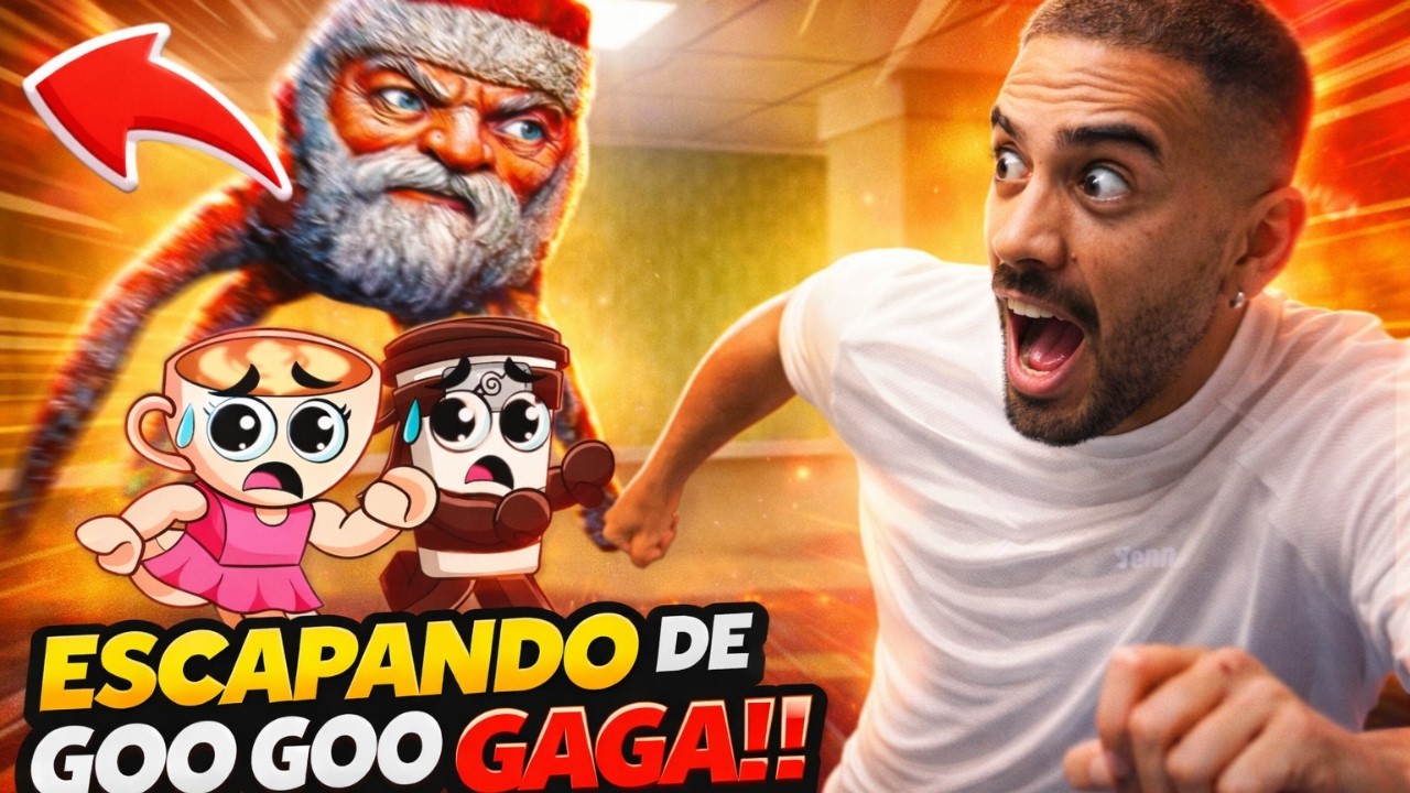 LOGRAREMOS ESCAPAR DE GOO GOO GAGA EN ROBLOX?
