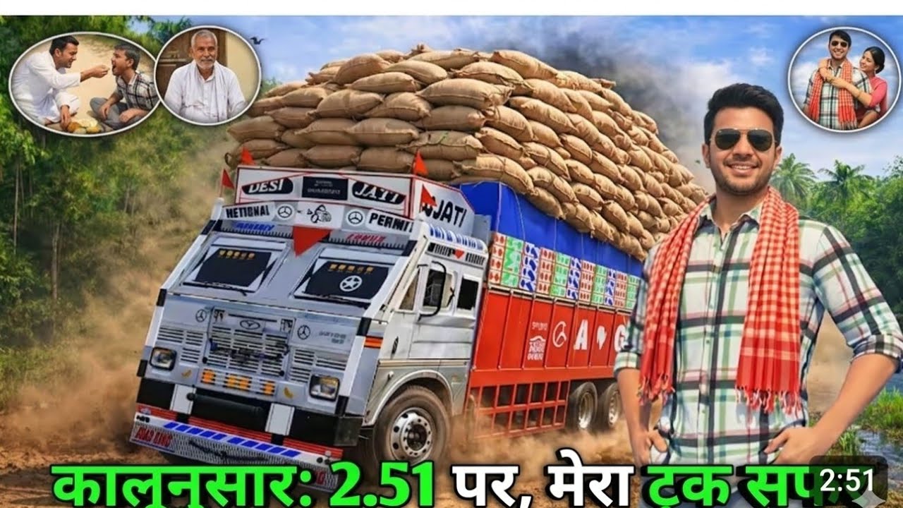 🔥FAS GAYA😱 TRUCK! 🚛 Swaraj 855 Ki Khatarnak Power Testing | Unbelievable Rescue!