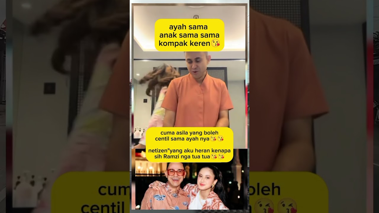 kekompakan ayah dan anak #ramzi #asila