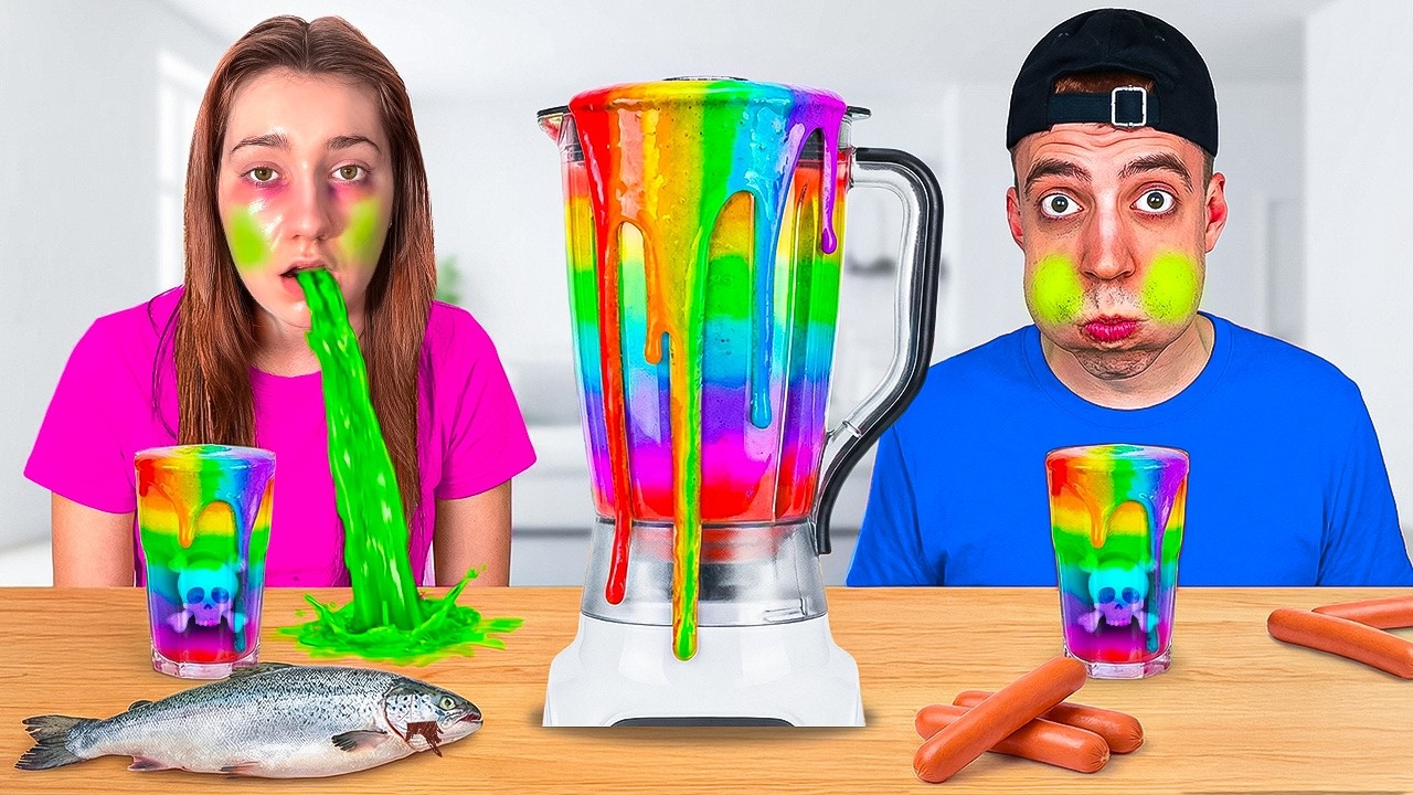 Die EKLIGSTE Challenge der Welt! (Wir müssen uns ÜBERGEBEN) 🤮